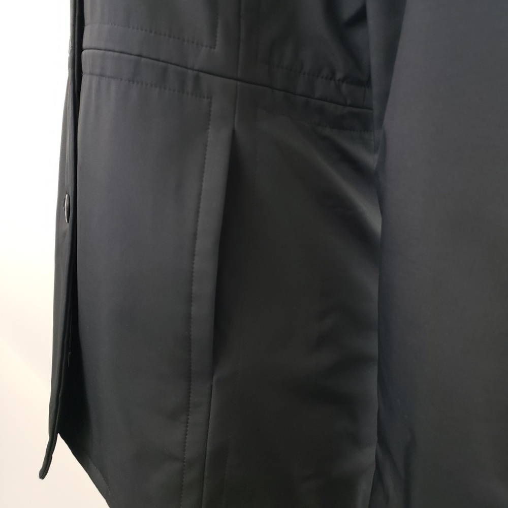 Gap Black Button Front Lightweight Jacket, Size S - image 5